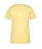 Dames Ladies' Basic-T Lichtgeel 7554