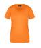 Dames Ladies' Basic-T Oranje 7554