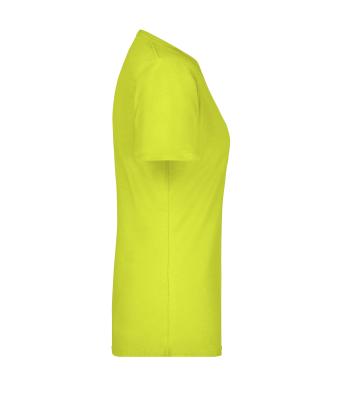 Dames Ladies' Basic-T Chemisch geel 7554