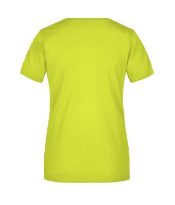 Dames Ladies' Basic-T Chemisch geel 7554