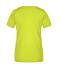 Dames Ladies' Basic-T Chemisch geel 7554