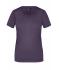 Damen Ladies' Basic-T Aubergine 7554