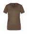 Damen Ladies' Basic-T Brown 7554