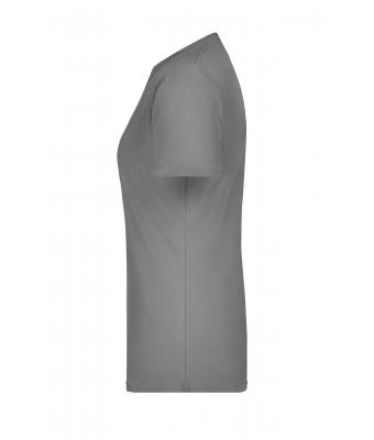 Damen Ladies' Basic-T Dark-grey 7554