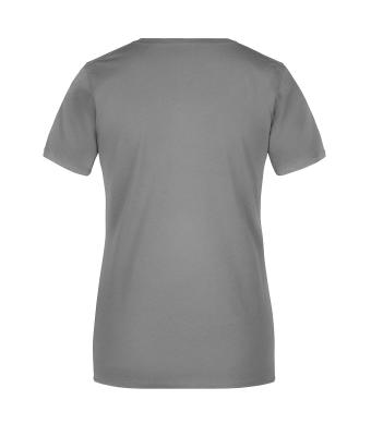 Dames Ladies' Basic-T Donkergrijs 7554