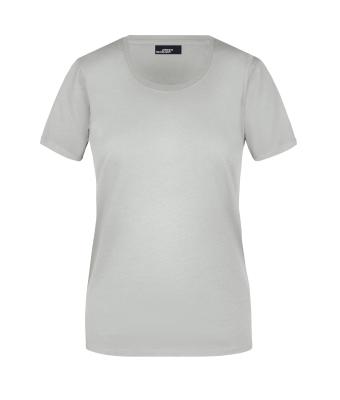 Dames Ladies' Basic-T Lichtgrijs 7554