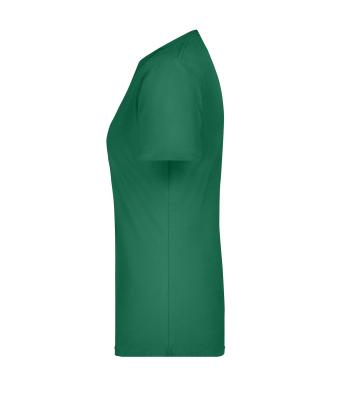 Dames Ladies' Basic-T Donkergroen 7554