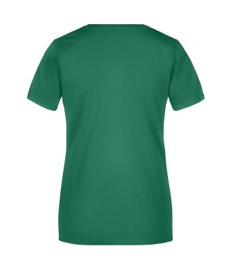 Dames Ladies' Basic-T Donkergroen 7554
