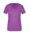 Dames Ladies' Basic-T Paars 7554