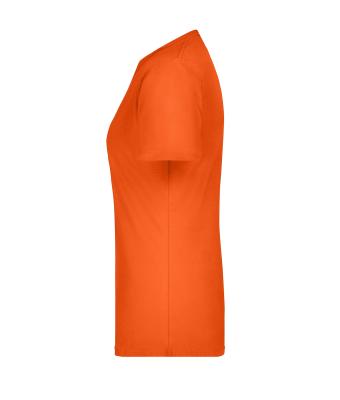 Dames Ladies' Basic-T Donkeroranje 7554