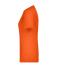Dames Ladies' Basic-T Donkeroranje 7554
