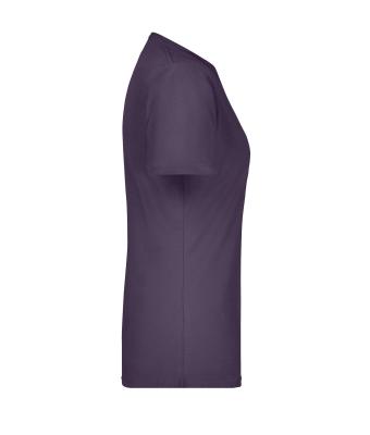 Dames Ladies' Basic-T Aubergine 7554