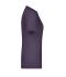 Dames Ladies' Basic-T Aubergine 7554