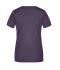 Dames Ladies' Basic-T Aubergine 7554