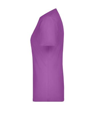 Dames Ladies' Basic-T Paars 7554