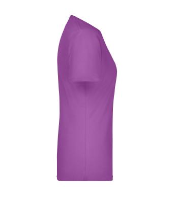 Dames Ladies' Basic-T Paars 7554