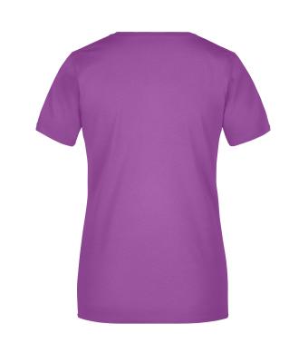 Dames Ladies' Basic-T Paars 7554