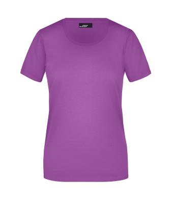 Dames Ladies' Basic-T Paars 7554
