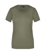 Ladies Ladies' Basic-T Olive 7554