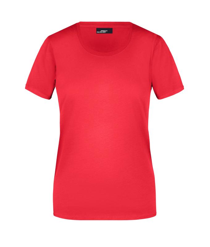 Ladies Ladies' Basic-T Tomato 7554