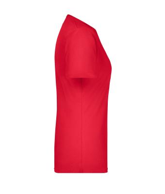 Dames Ladies' Basic-T Rood 7554