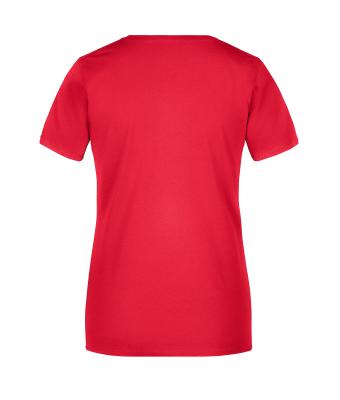 Dames Ladies' Basic-T Rood 7554
