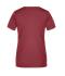 Dames Ladies' Basic-T Wijnrood 7554