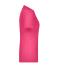 Dames Ladies' Basic-T Roze 7554