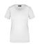 Dames Ladies' Basic-T Wit 7554
