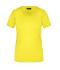Dames Ladies' Basic-T Geel 7554