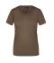 Damen Ladies' Basic-T Brown 7554