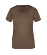 Ladies Ladies' Basic-T Brown 7554