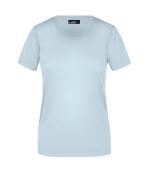 Ladies Ladies' Basic-T Light-blue 7554