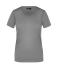 Dames Ladies' Basic-T Donkergrijs 7554