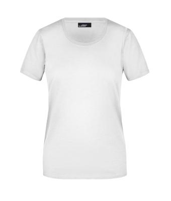 Dames Ladies' Basic-T Wit 7554