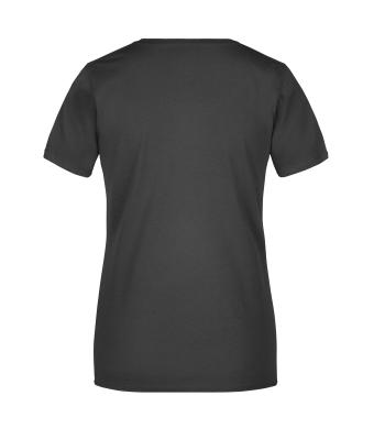Dames Ladies' Basic-T Zwart 7554