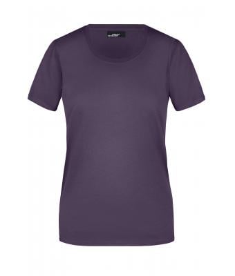 Femme T-shirt femme col rond 150g/m² Aubergine 7554