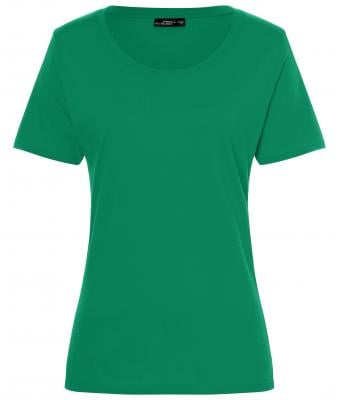 Femme T-shirt femme col rond 150g/m² Vert-irlandais 7554