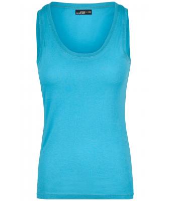 Ladies Ladies' Tank Top Turquoise 7555