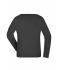 Ladies Ladies' Shirt Long-Sleeved Medium Black 7972