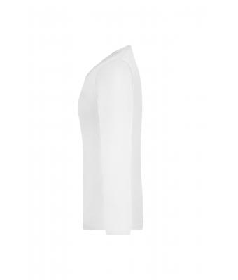 Dames Ladies' Shirt Long-Sleeved Medium Wit 7972
