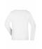 Dames Ladies' Shirt Long-Sleeved Medium Wit 7972