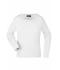 Dames Ladies' Shirt Long-Sleeved Medium Wit 7972