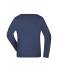 Femme T-shirt femme manches longues Marine 7972