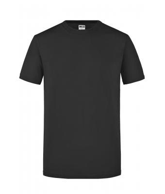 Men Men's Slim Fit-T Black 7556