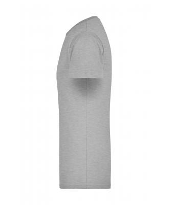 Men Men's Slim Fit-T Grey-heather 7556