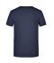Men Men's Slim Fit V-T Navy 7557