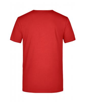 Herren Men's Slim Fit V-T Red 7557