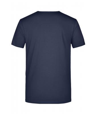 Homme T-shirt cintré col V homme Marine 7557
