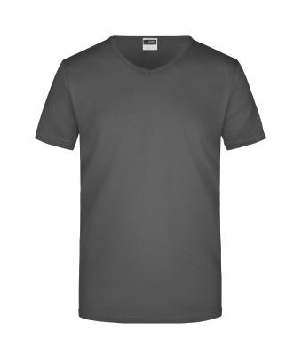 Homme T-shirt cintré col V homme Graphite 7557